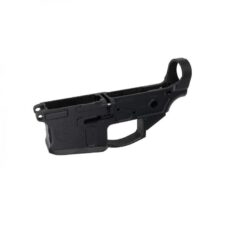 Home 29 Shield Arms SA-15 Stripped Lower Receiver - 5.56mm/300 Blk Non-Folding 7075-T6 Billet Black