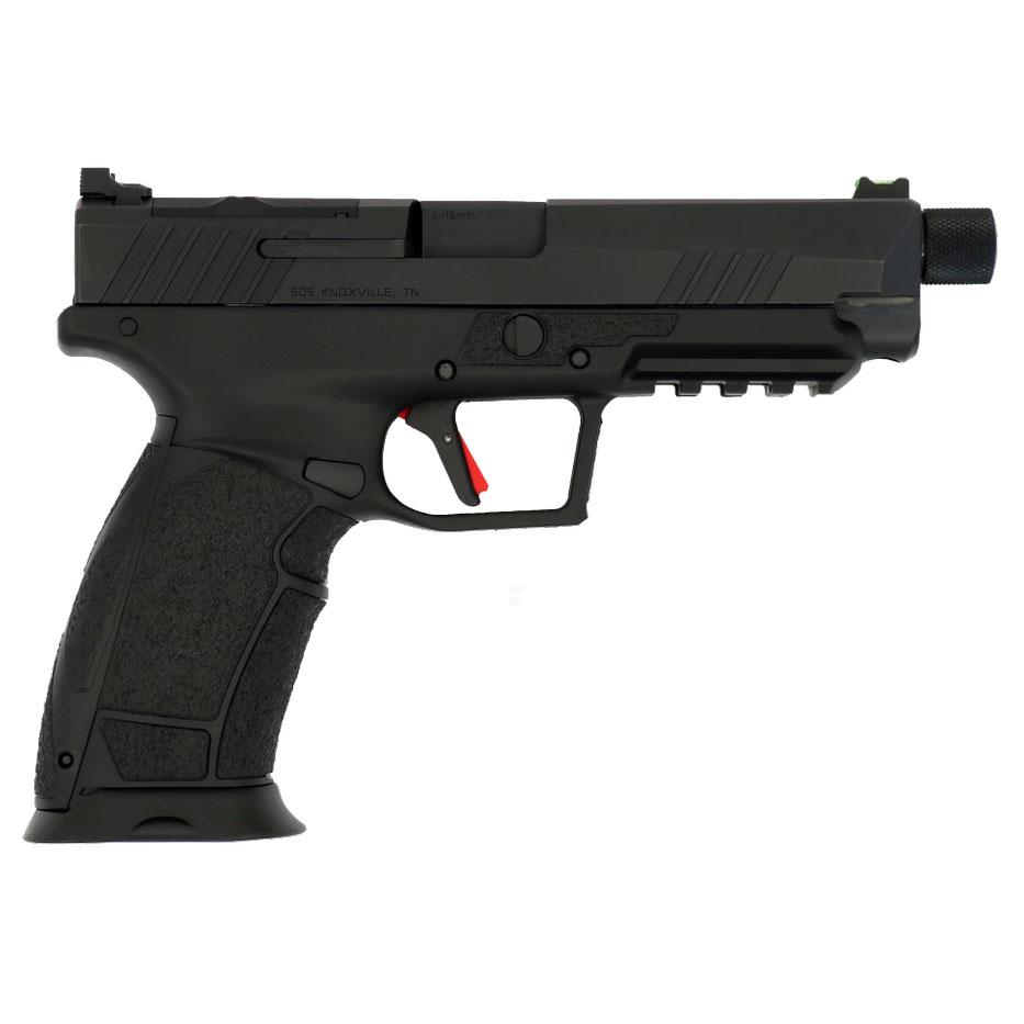 Tisas PX-9 Gen 3 Tactical BLK Semi Auto Pistol 9mm Luger 18rd & 20rd Magazines (2) 5.11" Threaded Barrel Black 1 Tisas PX-9 Gen 3 Tactical BLK Semi Auto Pistol 9mm Luger 18rd & 20rd Magazines (2) 5.11" Threaded Barrel Black