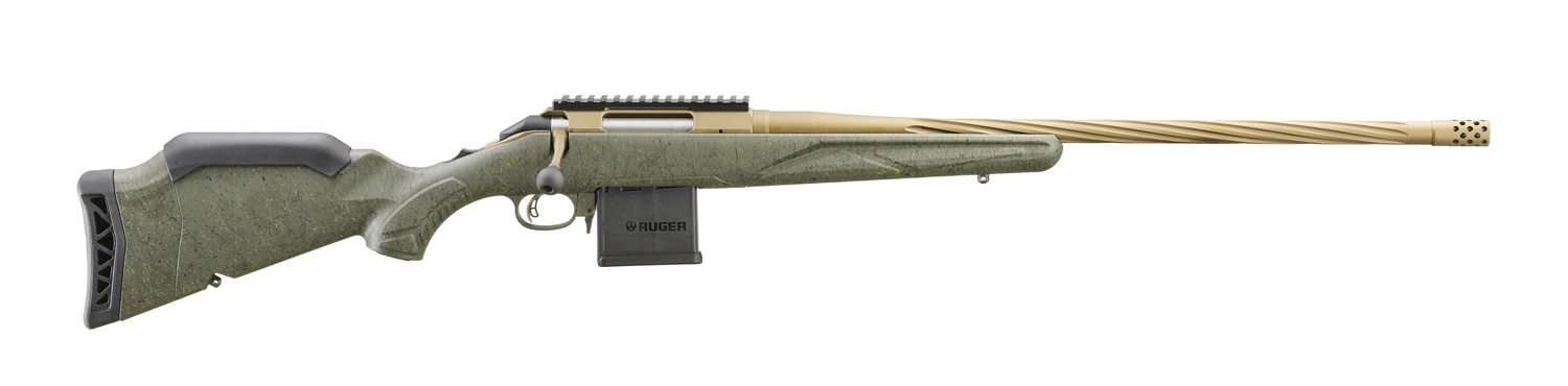 RUGER AMERICAN G2 PRED RFL 308WIN 22" T.B. SPIRAL BBL, GRN SPLTR,BRNT BRNZ 3RD 1 RUGER AMERICAN G2 PRED RFL 308WIN 22" T.B. SPIRAL BBL, GRN SPLTR,BRNT BRNZ 3RD