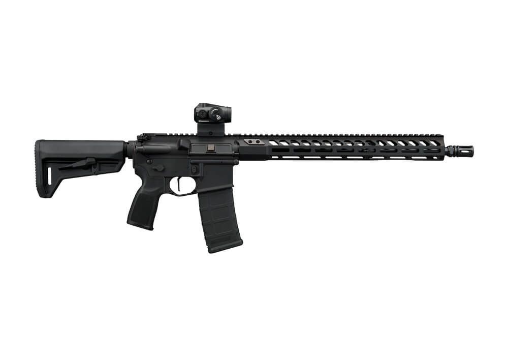 SIG SAUER M400 FORGE 5.56 RIFLE 16.5" BBL, BLACK, ROMEO MSR G2, TELESTOCK 1-10RD MAG 1 SIG SAUER M400 FORGE 5.56 RIFLE 16.5" BBL, BLACK, ROMEO MSR G2, TELESTOCK 1-10RD MAG