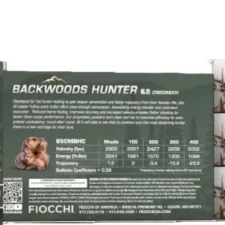 Home 32 FIOCCHI BACKWOODS HUNTER AMO LEAD FREE 6.5 CREEDMORE 120GR CHP 20RD ( 10 BOXES PER CASE )