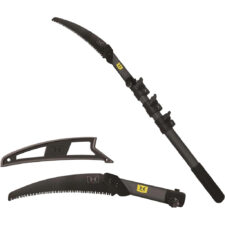 Home 32 Hawk Helium Adjustable 10 Pole Saw Grey 10 ft.