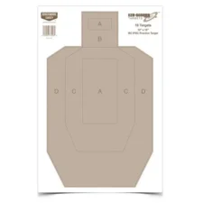 Home 25 B/C TARGET EZE-SCORER 12"x18"BC IPSC PRACTICE PAPER 100/PK