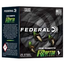 Home 27 Federal Ron Roberts Raptor Steel Shotshells 20ga 3" 1oz 1400 fps #2 25/ct