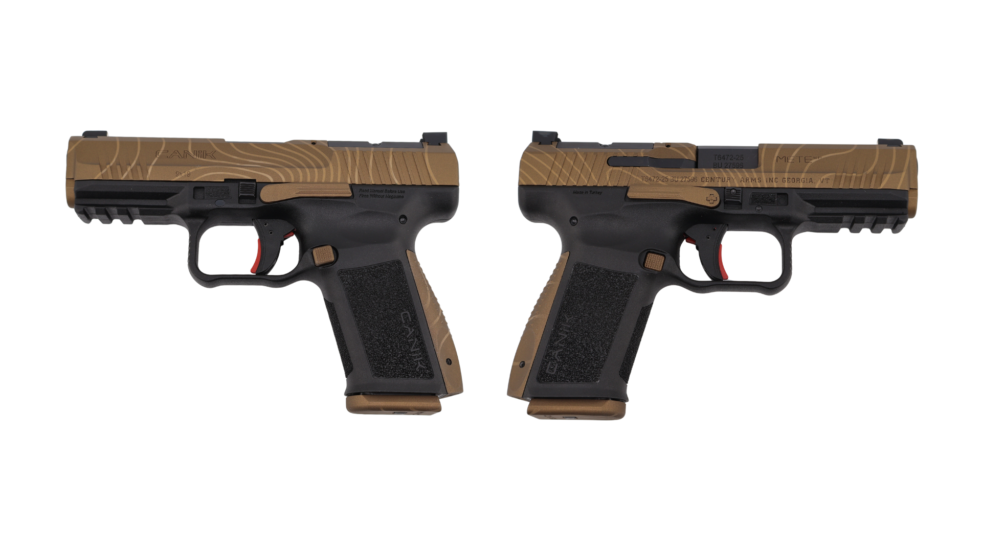 CENTURY CANIK METE SF TOPO 9MM PISTOL 2-15RD MAGS - Canik