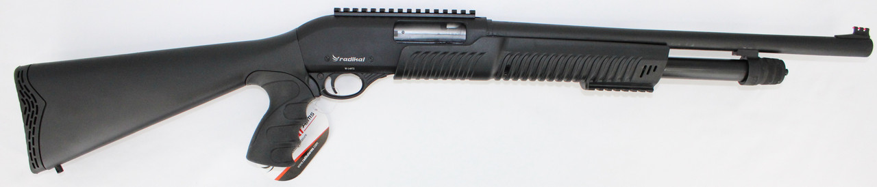 Radikal Arms P-3 12 Gauge 20" Tactical Pump Action Shotgun 5+1 Black - Radikal Arms