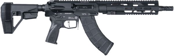 GRAND POWER ARAQ-S SB 7.62X39 - 11" 20 RD MAG BRACE BLACK - Global Ordnance